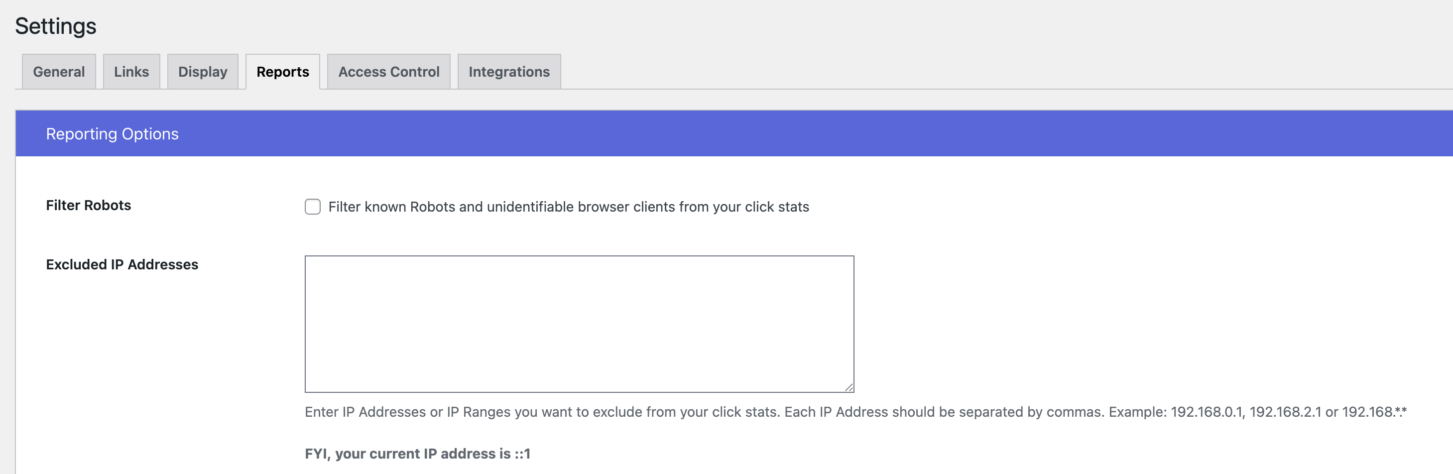 Exclude Bot Traffic